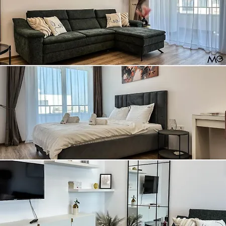 Mohost Eleven - Elegant Retreat With Mountain Views Апартаменти Брашов